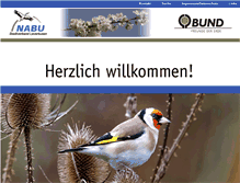 Tablet Screenshot of nabu-leverkusen.de
